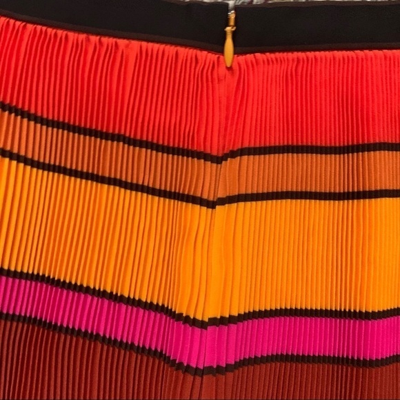 J. Crew Pleated Striped Full Skirt | Size 16 - Picture 7 of 8